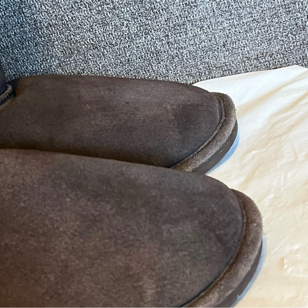 BearPaw Women’s Elle Tall Classic Brown Suede Boots Sz 11 Winter Preppy Comfort‎
